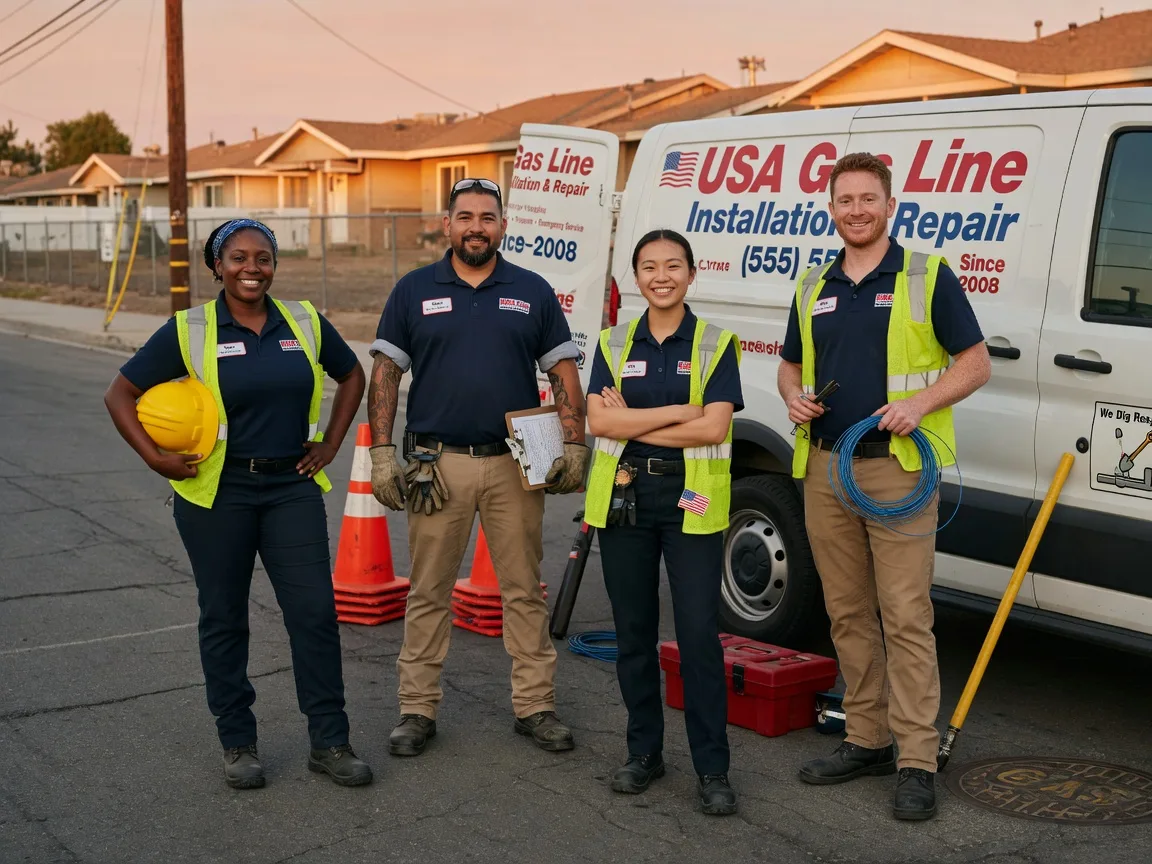 Gas Line Installation company in Ardara, PA